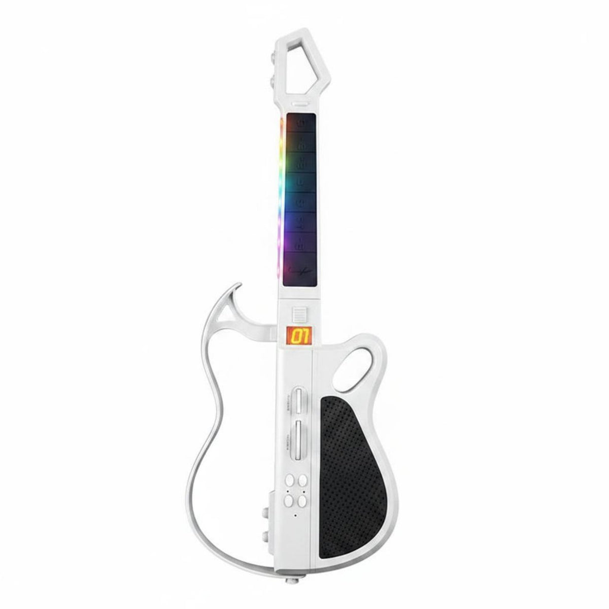 Smart Stringless Guitar Bluetooth Connectivity Light-up Learning Guitar