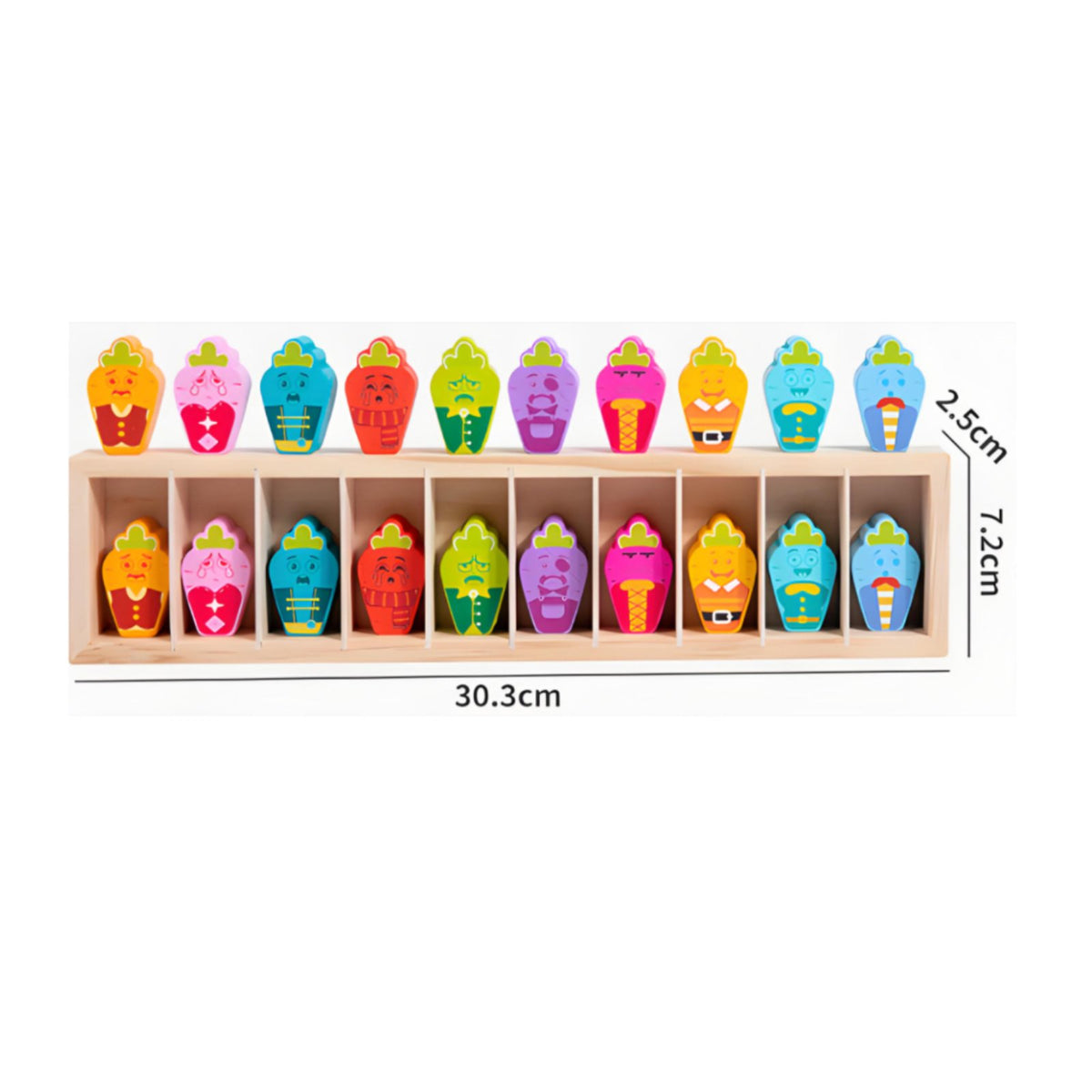 Wooden Memory Board Game Early Learning Reasoning Training Game Educational