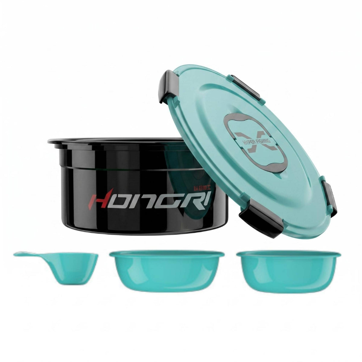Fishing Container Cylindrical Prep Container Plastic
