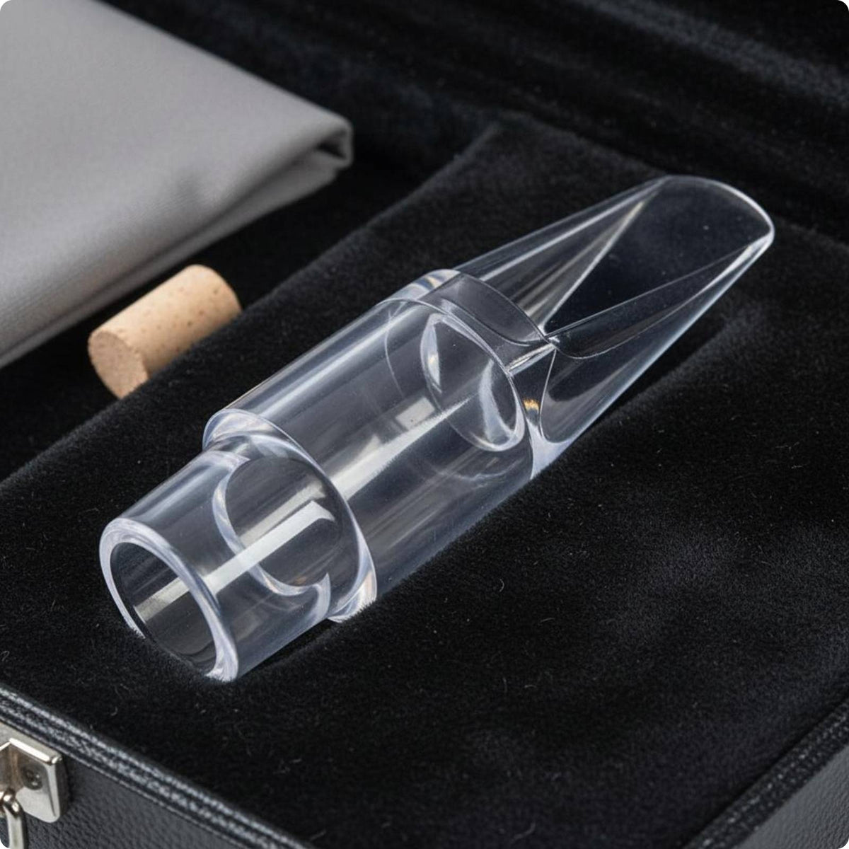 Sax Windway Tip Water-Resistant Transparent Saxophone Windway Tip Music Instrument Part for Stage