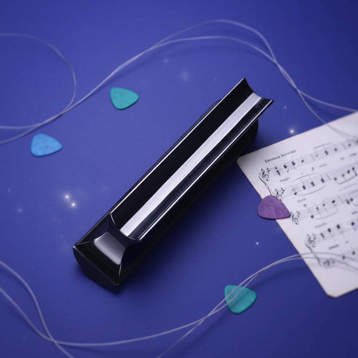 Guitar Slide Polished Surface Musical Instrument Accessory for Guitarists