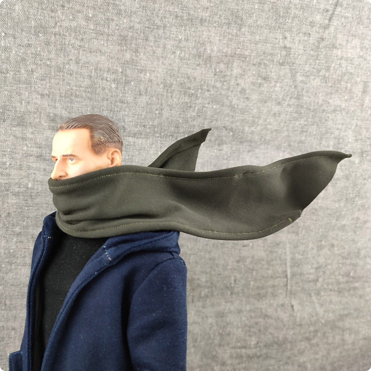 Doll Scarf Pose Styling 1/12 Scale Scarf Shapeable for Photo, Collection