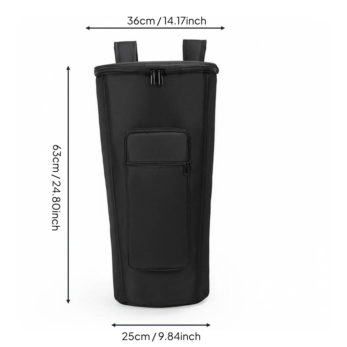 Hand Drum Gig Bag Thickened Padding Hand Drum Bag Shockproof Backpack for Artists