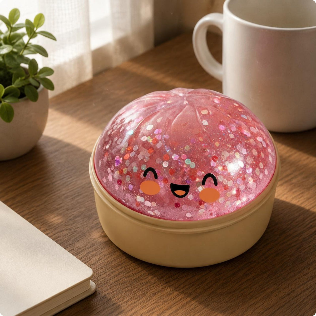 Bun Soft Squish Ball Sensory for Study Break, Travel