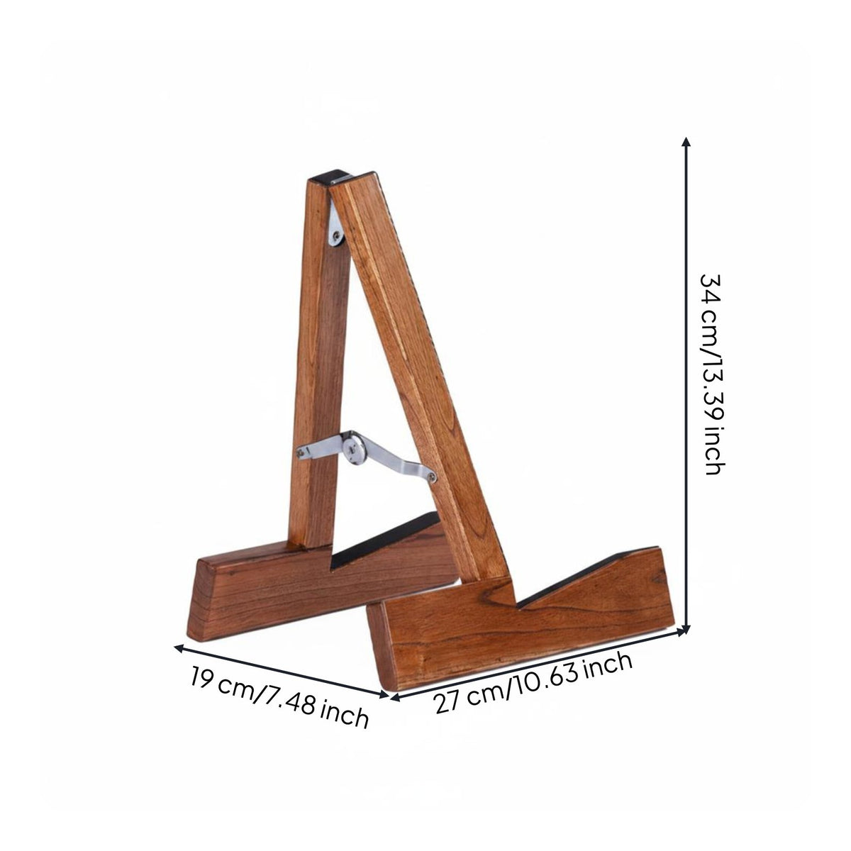 Wooden Guitar Stand Foldable Folding Guitar Stand Stable for Practice Room