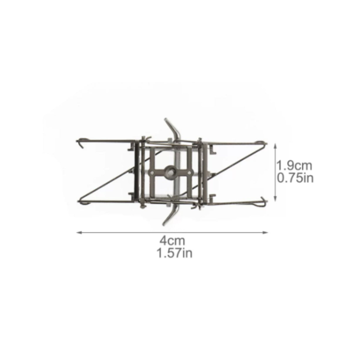 2 Pieces HO Scale Pantograph Electrifiable Rhombus Pantograph Realistic Feature