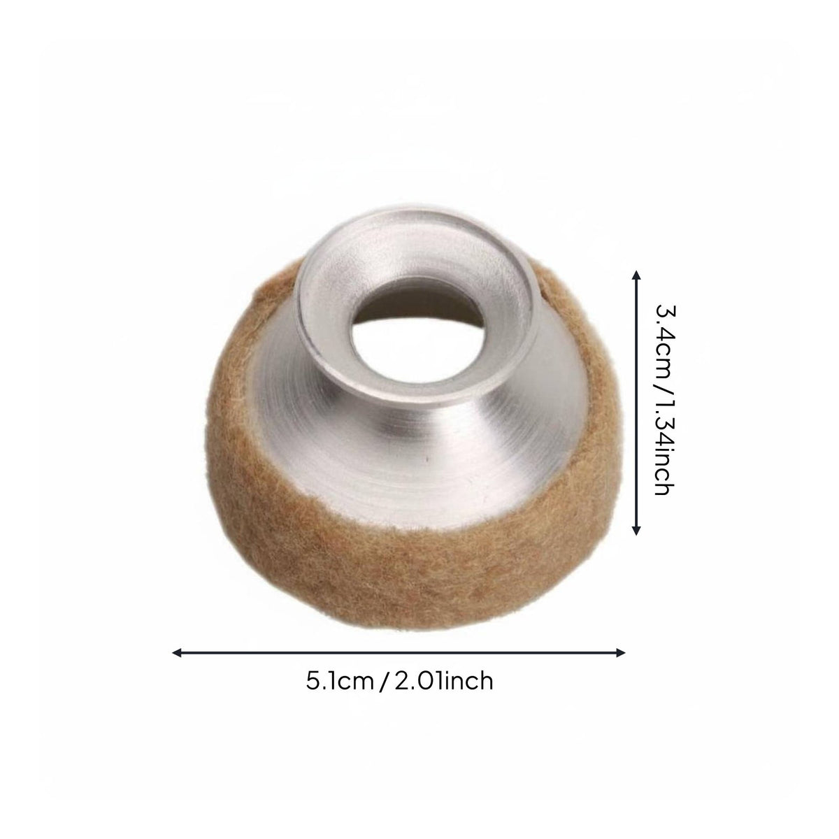 Saxophone Mute Reduces Volume Sax Practice Mute Portable for Students, Musicians