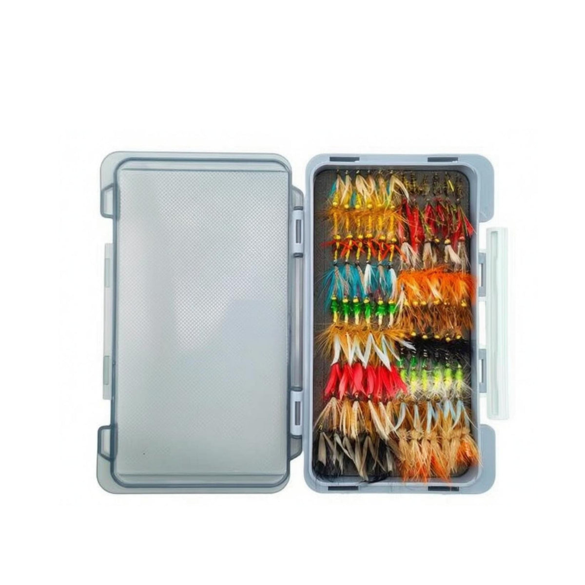 Fly Fishing Artificial lure Mixed Colors Fly Lure Assortment Feathered Assorted