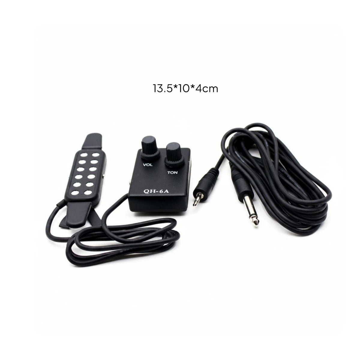 Acoustic Guitar Pickup Plug and Play Instrument Accessory Volume Control