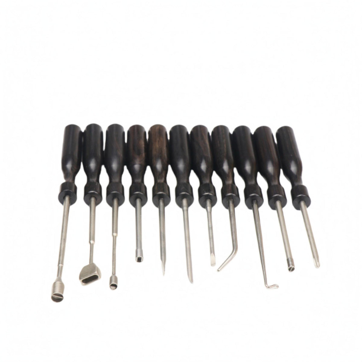 11 Pieces Grand Piano Maintenance Tool Set Wood Handle