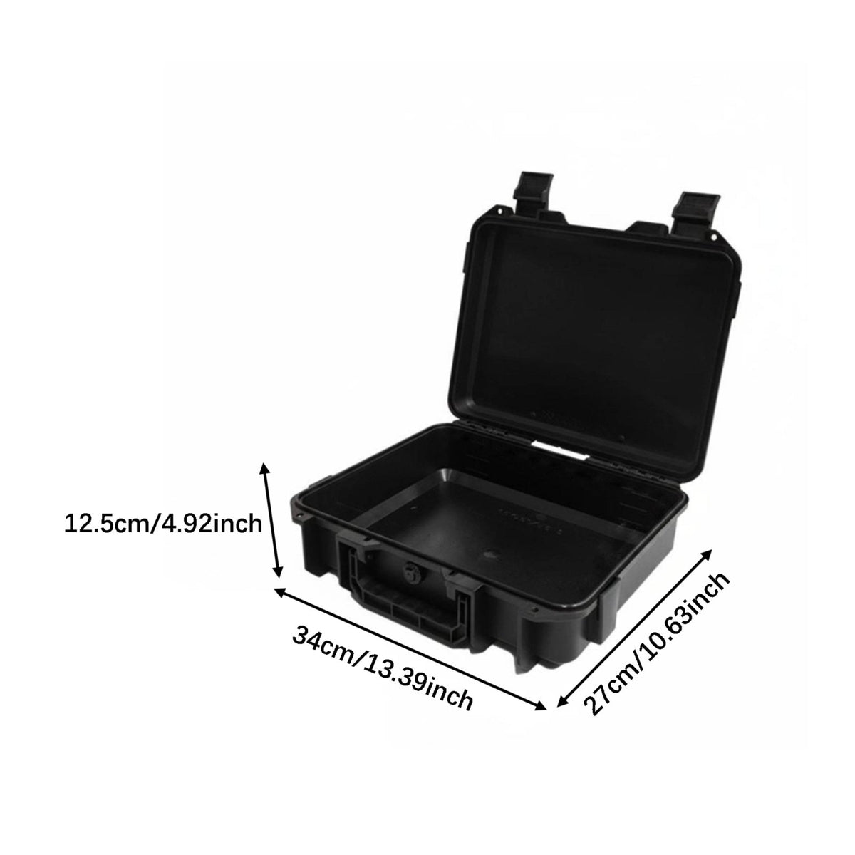 Waterproof Instrument Case Foam Padded Interior Hard Plastic Carrying Case