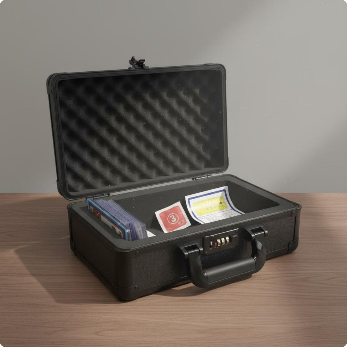 Lockable Card Box Custom Branding Option Graded Card Case Ready for Travel Slab Storage Case