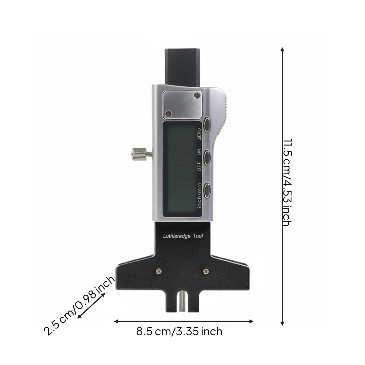 String Height Gauge Dualdual-Scale String Action Gauge inch/mm Scale