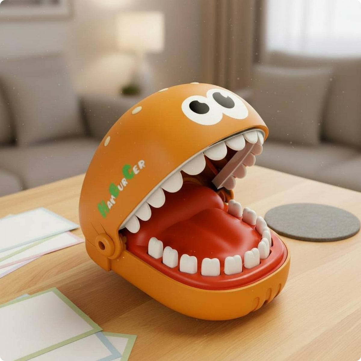 Chomp Game Lightweight Biting Finger Game Easy to Carry