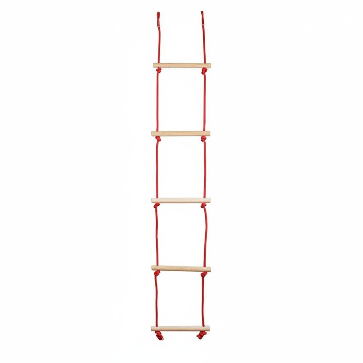 Wooden Rope Ladder Sturdy Rope Ladder Non-Slip Grip for Preschoolers