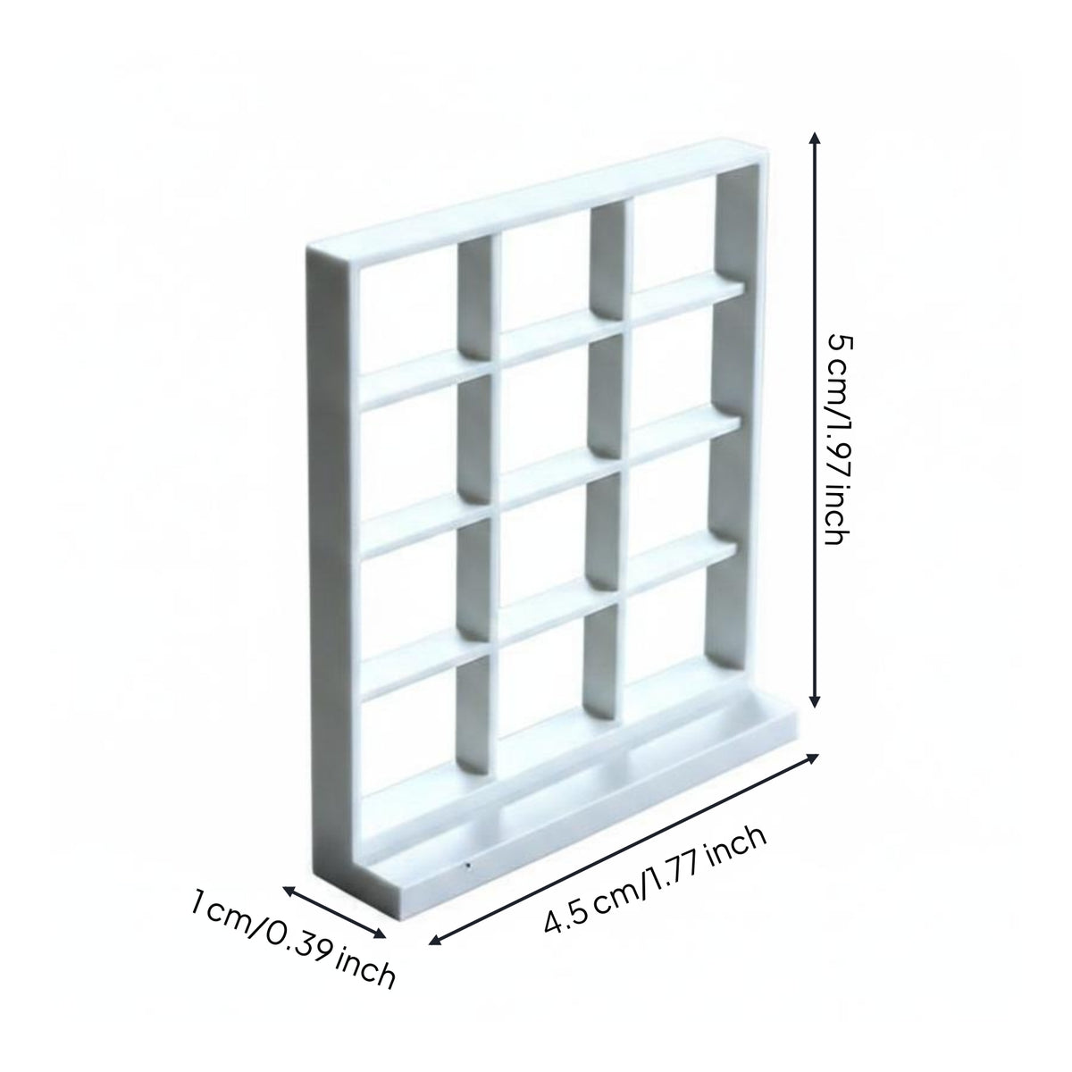 Miniature Window Frame Flat Base Dollhouse Model Window Lightweight Home Decoration