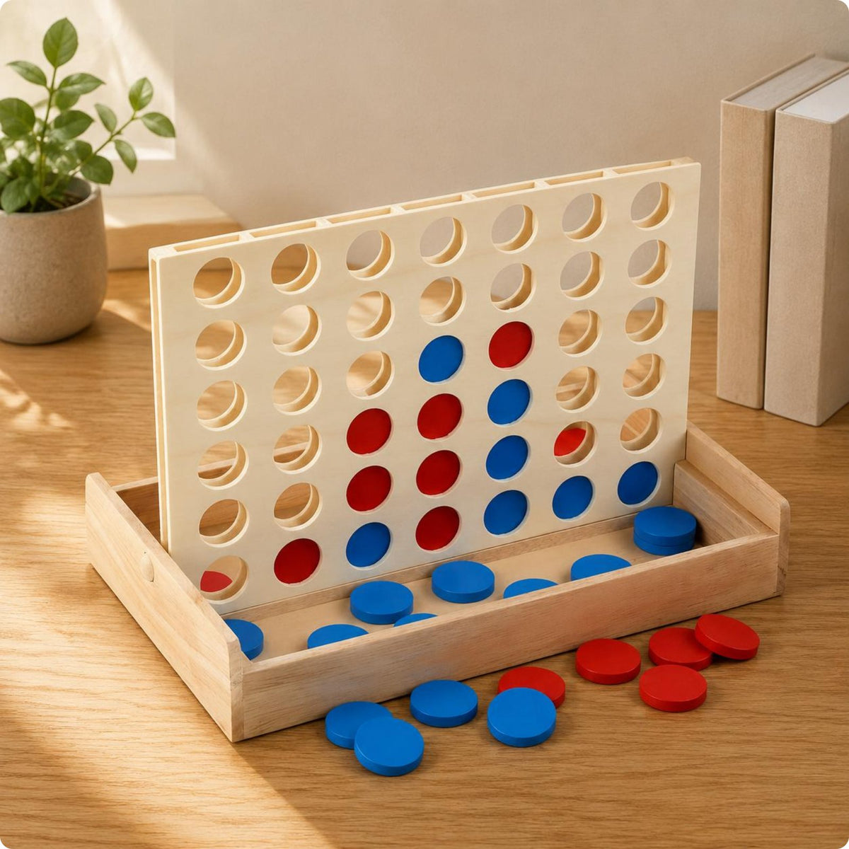 3d Connect Game Early Learning Connect Four Game Brain Teaser for Children