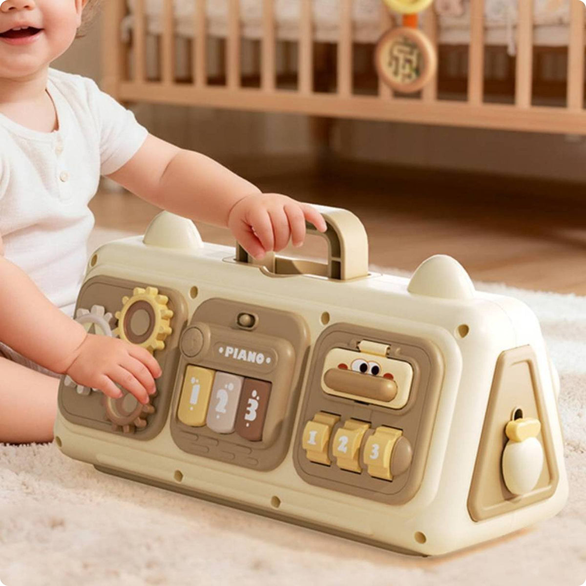 Educational Busy Board Multifunctional Sensory Busy Board Screen-Unrestricted