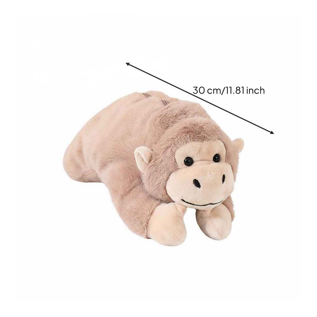 Gorilla Soft Writing Case Large Capacity Stuffed Creature Pen Bag for School