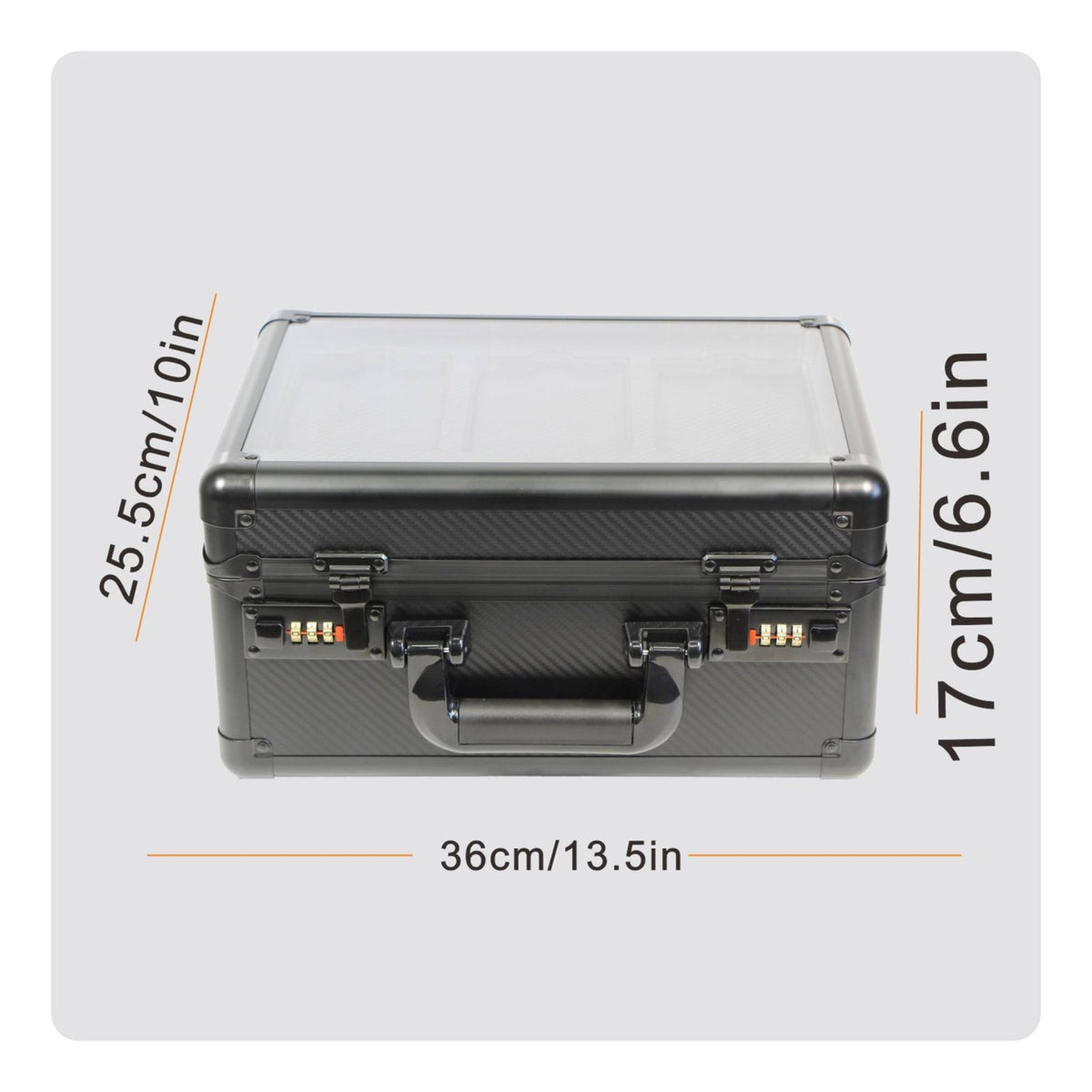 PSA Card Slab Case Shockproof Graded Card Storage Case Wear-Resistant for Travel