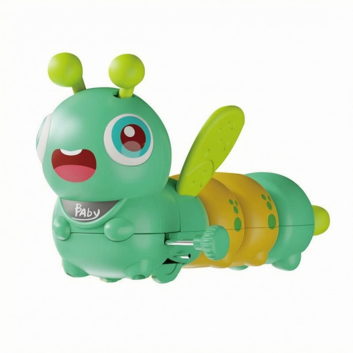 Wobbly Wind-up Segmented Winged Toy Winding Knob