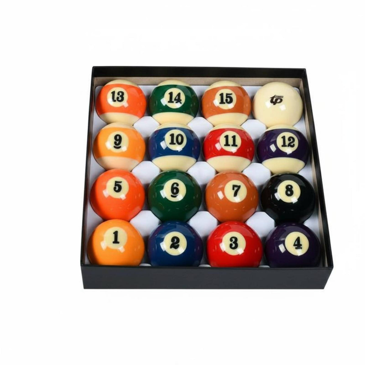 16 Pieces 16-Ball Billiard Set Long-Lasting Regulation Pool Balls Accurate