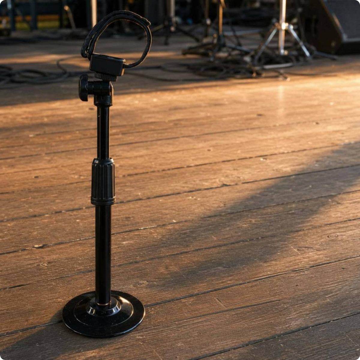 Electric Wind Instrument Stand Looped Strap Electronic Wind Instrument Tripod