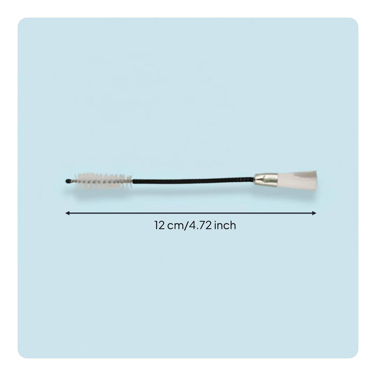 2 Pieces Saxophone Sound Hole Brush Natural Fiber for Rehearsal Room