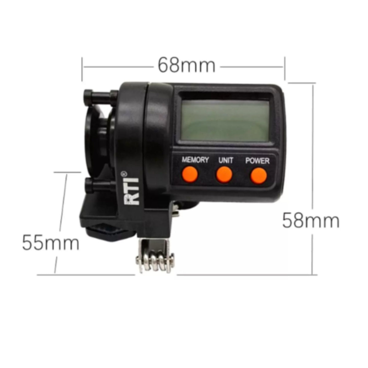 Fishing Line Length Counter Memory Function Electronic Line Counter for Trolling