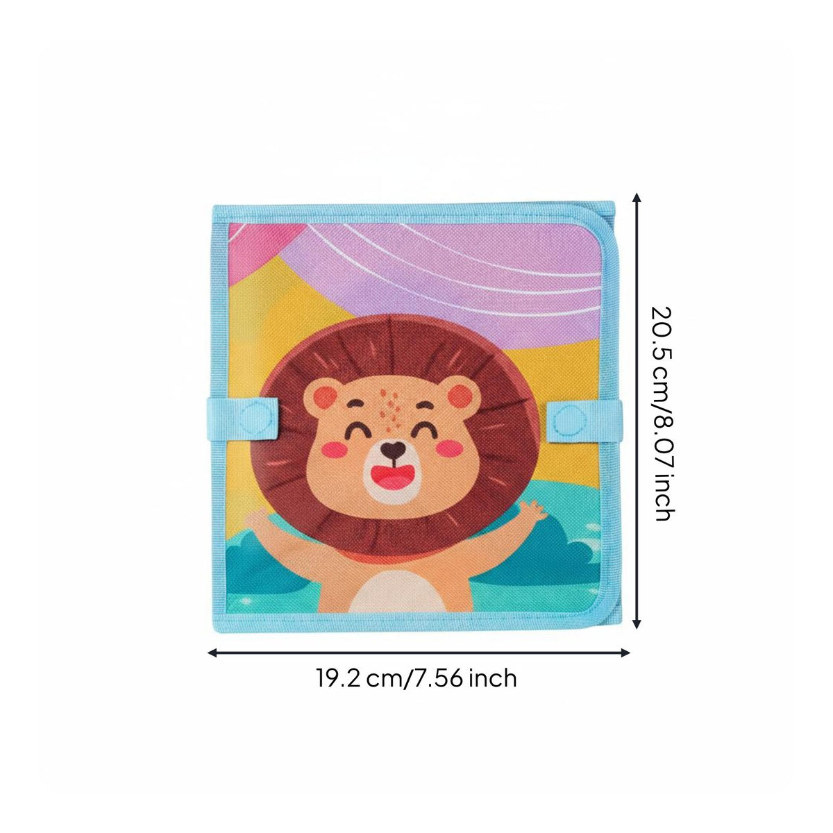 Foldable Chalkboard Book Waterproof Erasable Drawing Pad Portable for Home