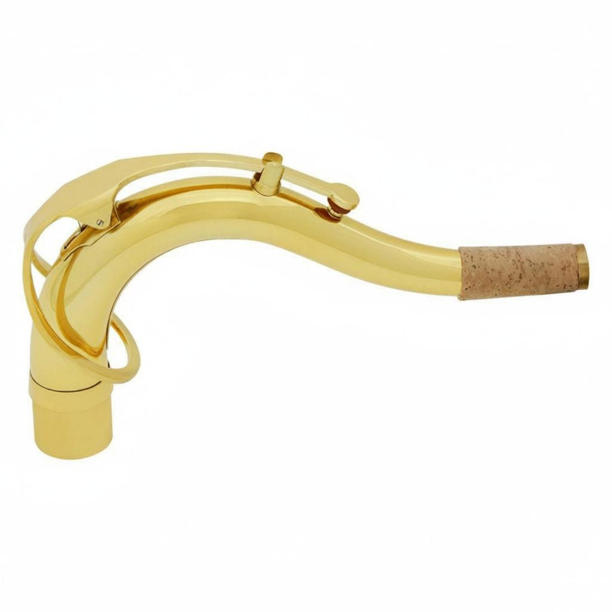 Tenor Sax Neck Brass Tenor Saxophone Neck Airtight for Practice