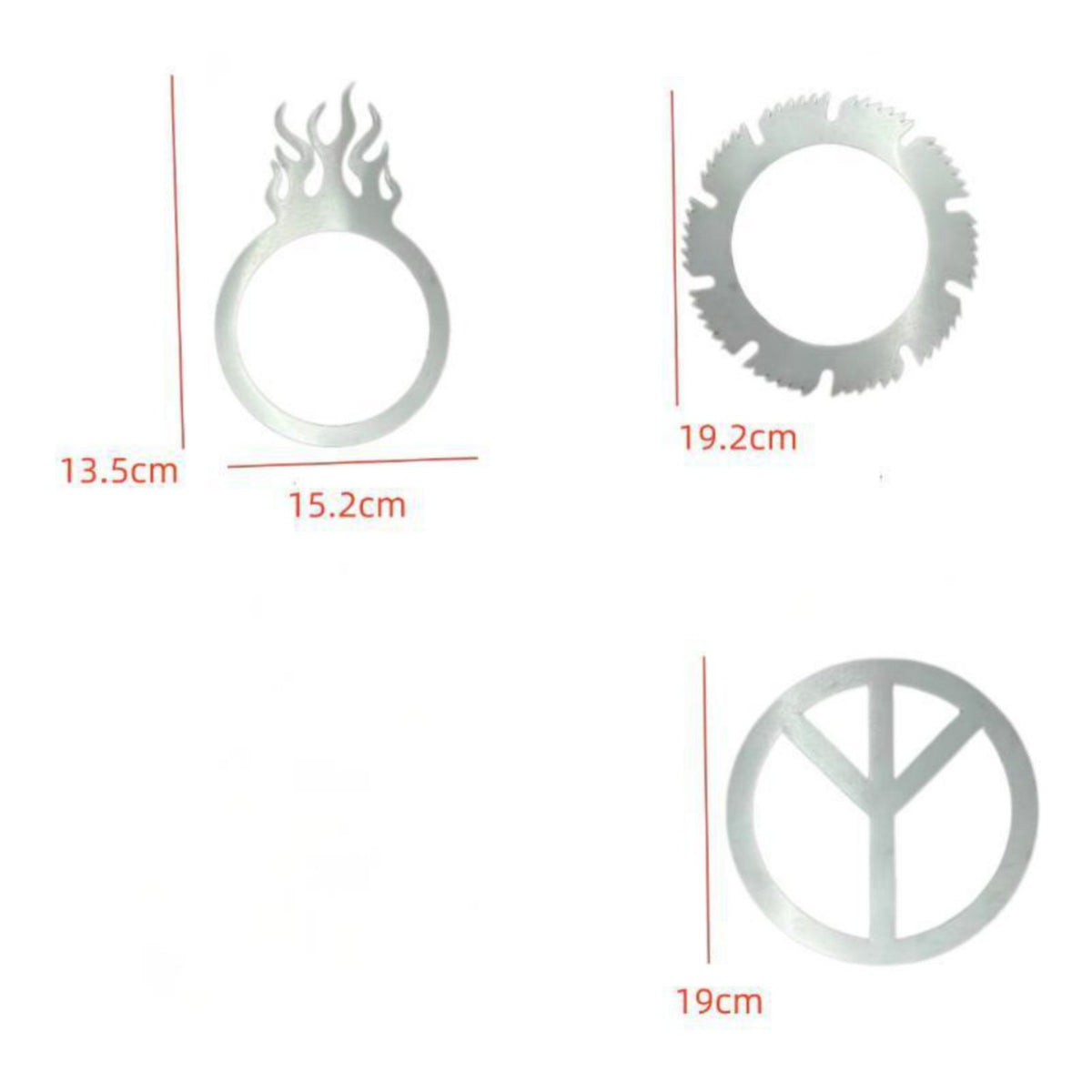 4 Pieces Bass Drum Hole Sticker Decorative Music Gear Lightweight for Stage