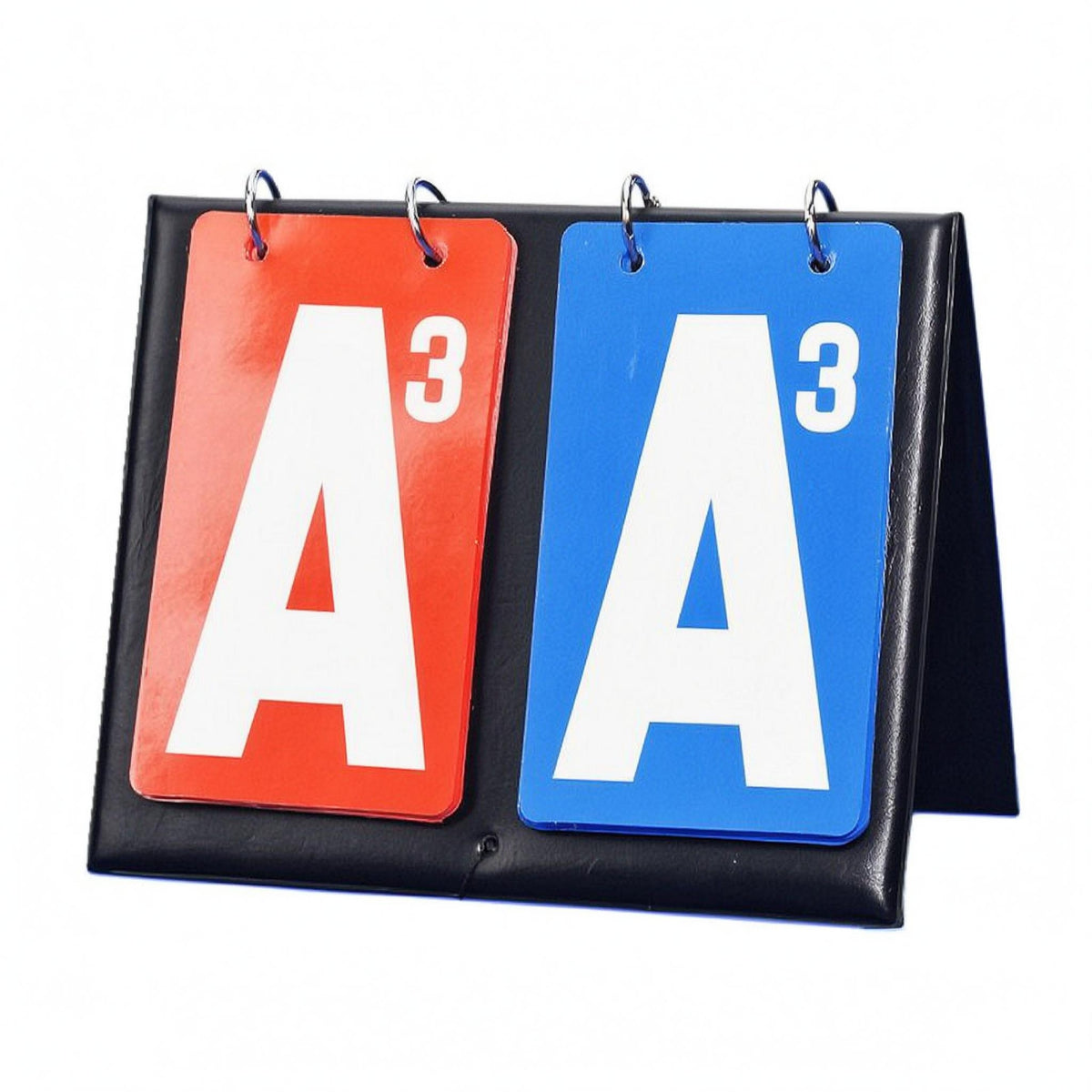 Guandan Score Board Spiral Binding Flip Score Board Red and Blue Cards