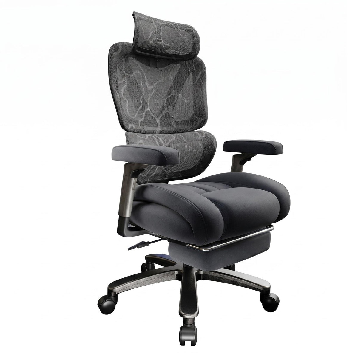 Ergonomic Mesh Office Chair Sturdy-Duty High Spine Mesh Chair 4D Armrests