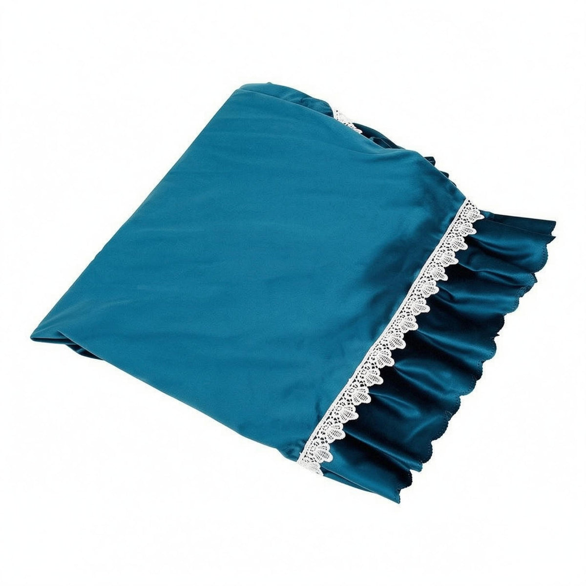 Piano Dust Cover Ruffled Trim Upright Piano Cover Smooth