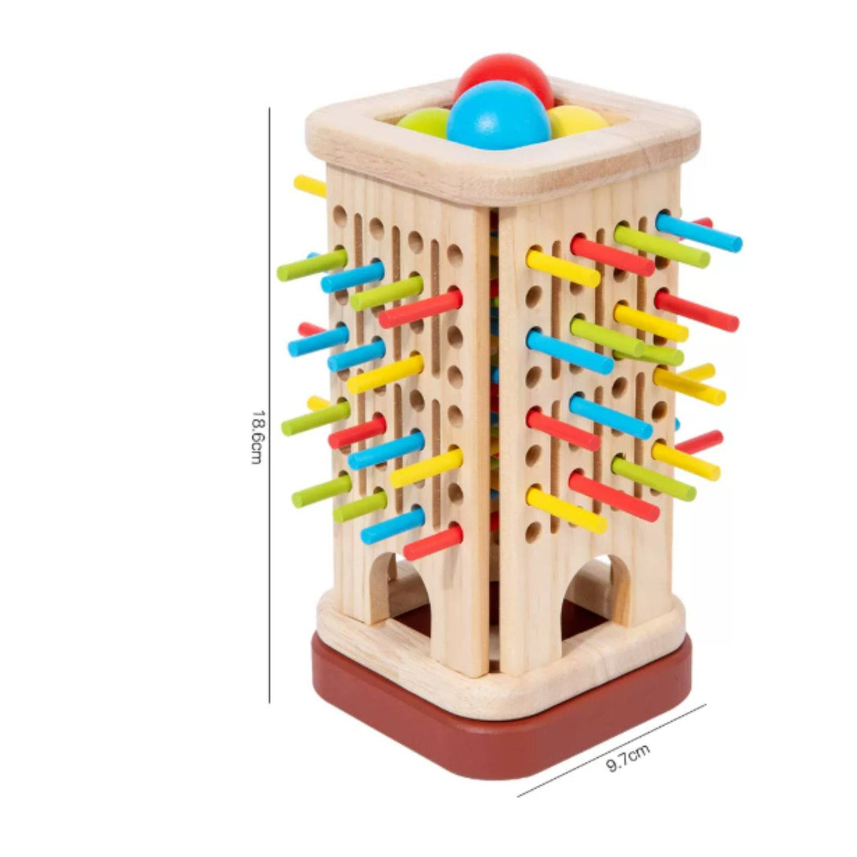 Wooden Balance Stick Game Focus Training Stick Balancing Game Toy Concentration
