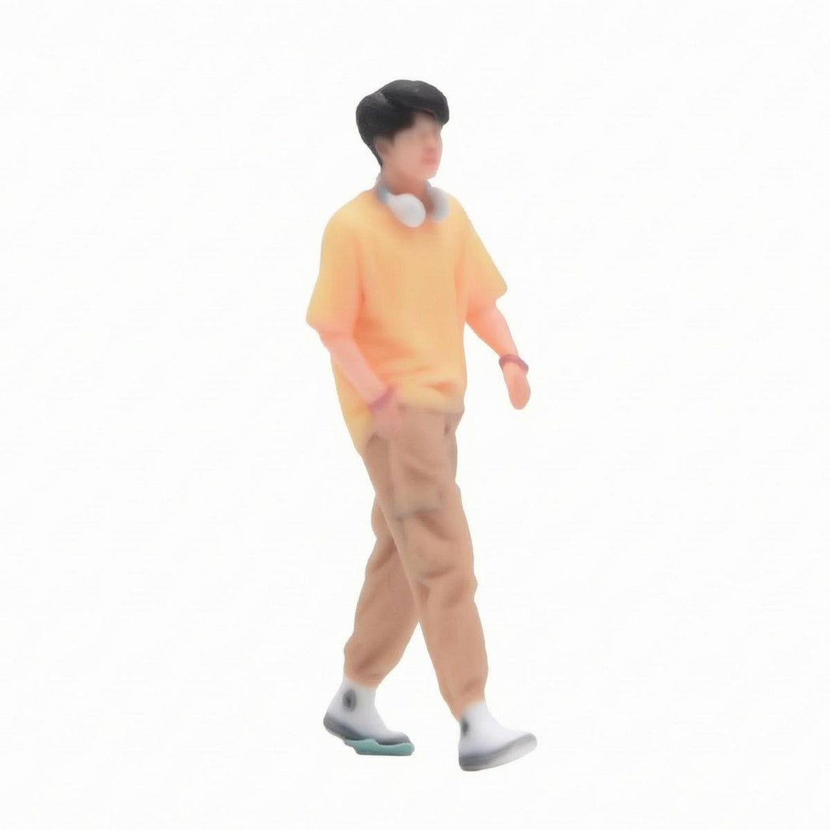 Miniature Boy Figurine 1/64 Scale Handmade Resin Figurine