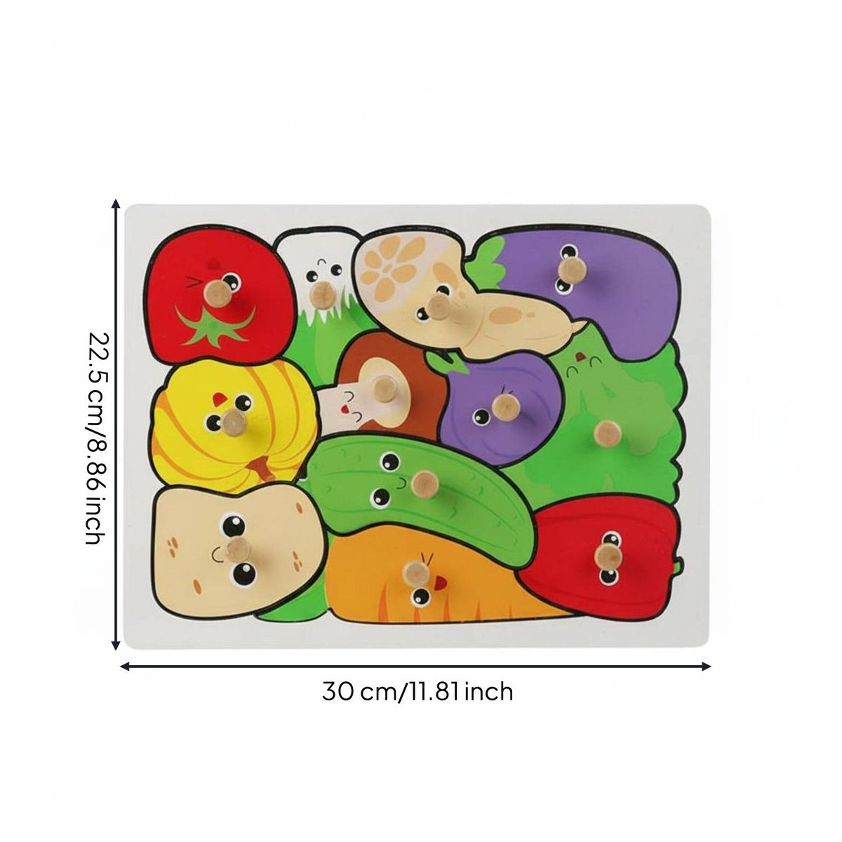 Creature Theme Peg Board Game Improves Hand-Eye Coordination Young Child Peg
