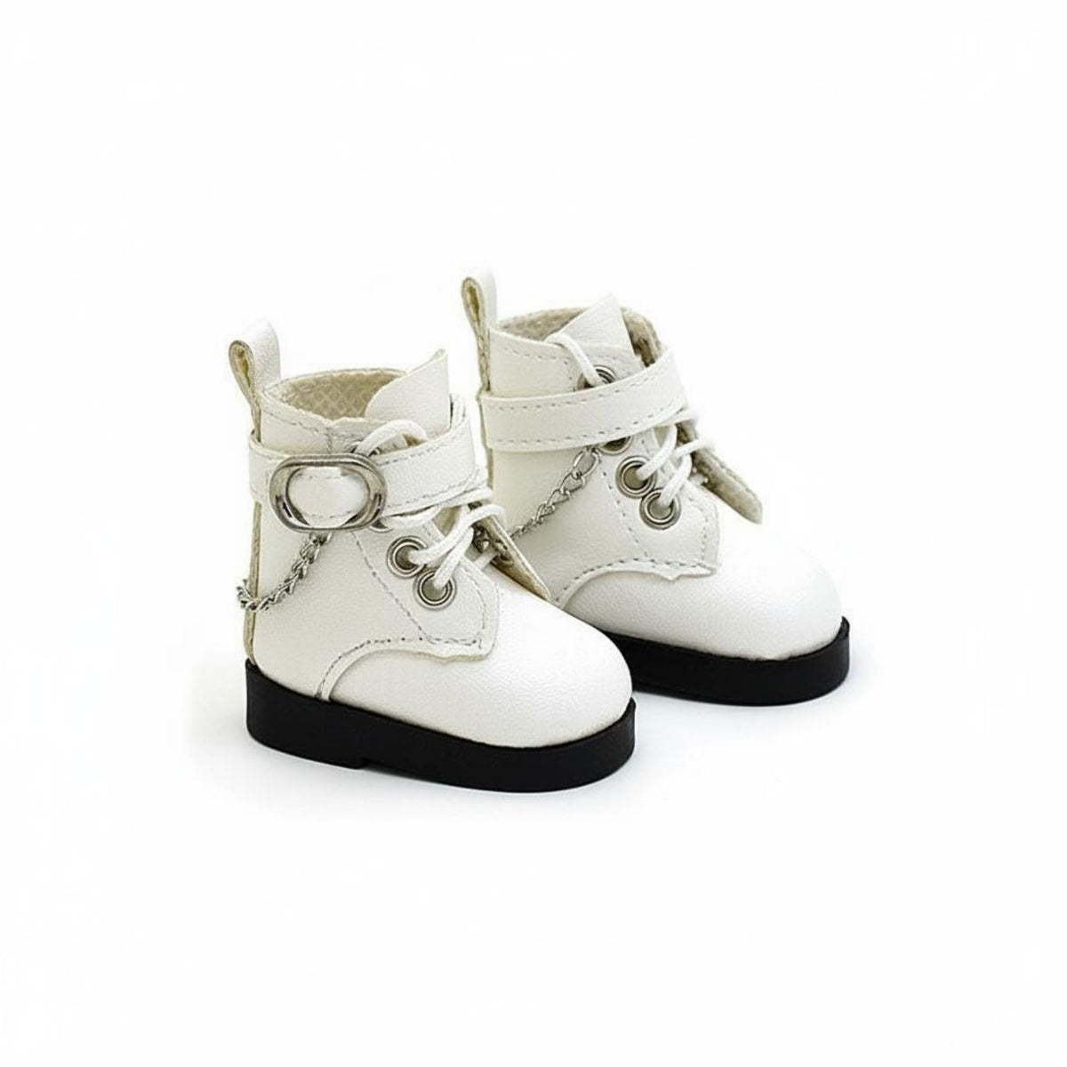 BJD Doll Boots Edgy Design 1/6 Scale Doll Boots Buckle Accent