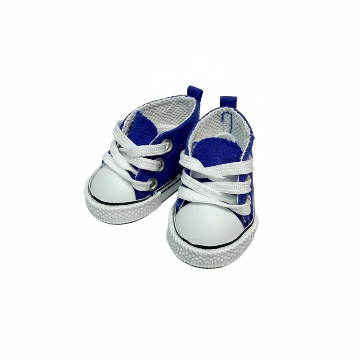 5cm Doll Canvas Shoes Real Shoelaces Miniature Sneakers Realistic Details
