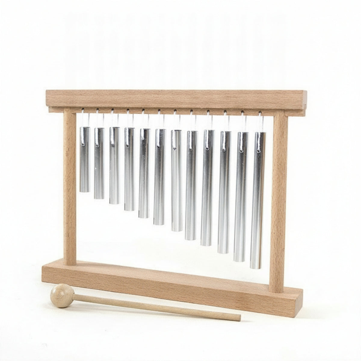 Educational Wind Chime Included Mallet Educational Music Toy Stepped Design