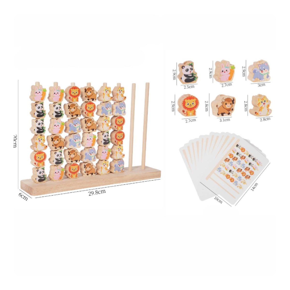 Creature Bead Matching Game Early Cognitive Development for Children