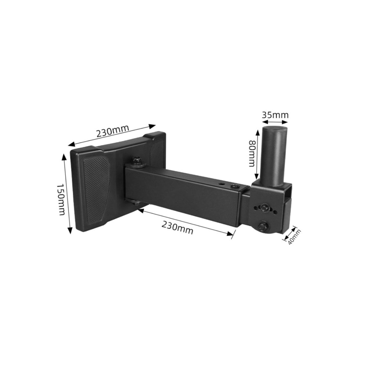 Wall-Mounted Speaker Bracket Thickened Speaker Wall Bracket Iron Material