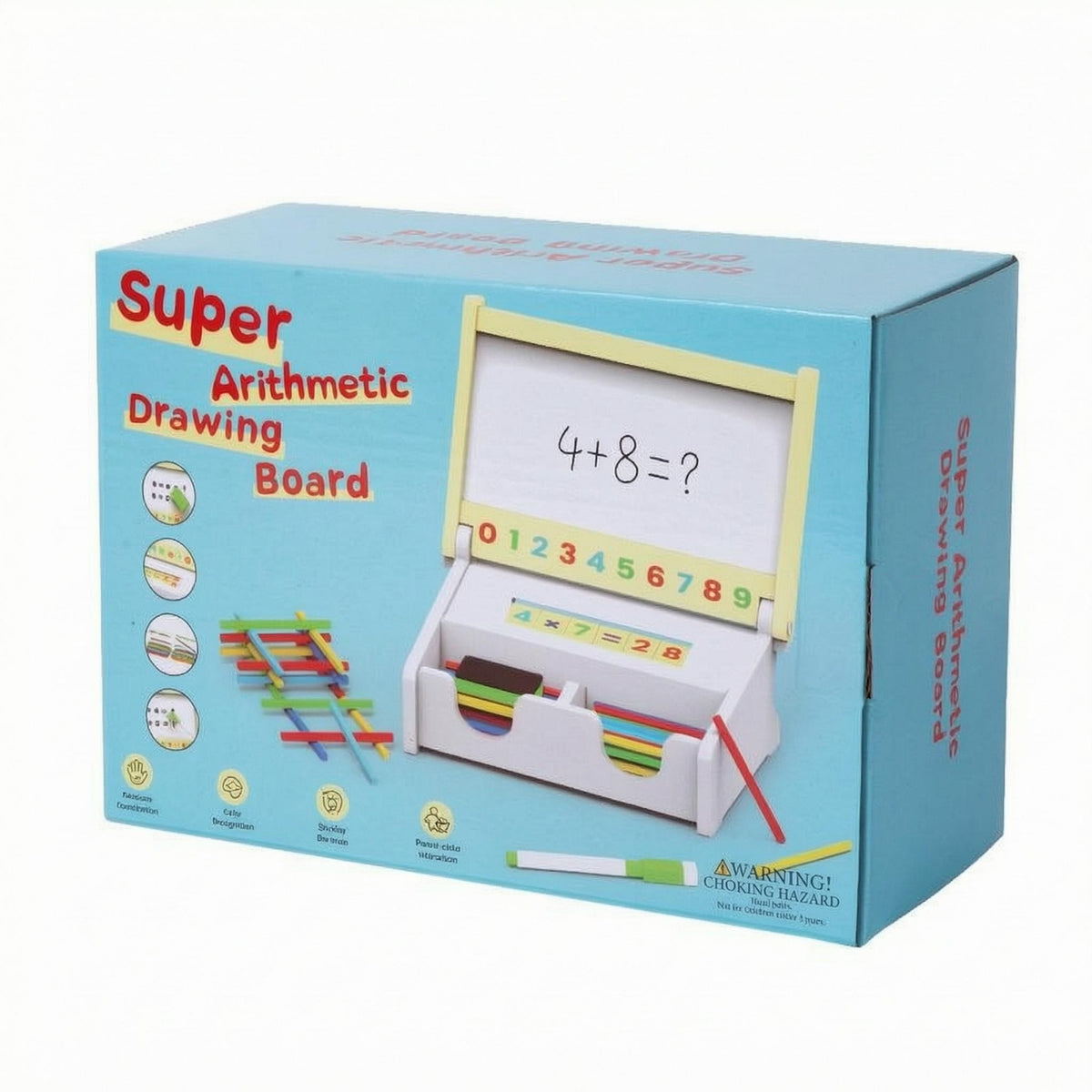 Arithmetic Board Included Marker Counting Board Fine Motor Skills for Children