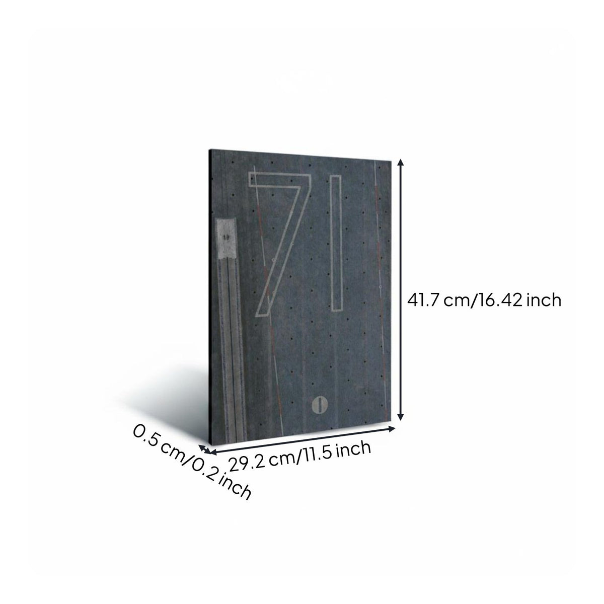 1/48 Carrier Deck Base Realistic Surface Texture 1/48 Scale Deck Stand Hobbyists, Shelf