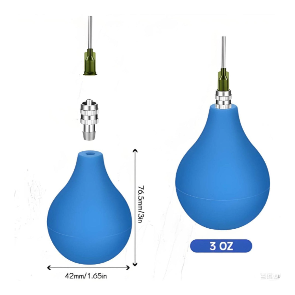 Slip Trailing Bottle Kit Color Coded Tips Slip Trailing Bottle Reusable