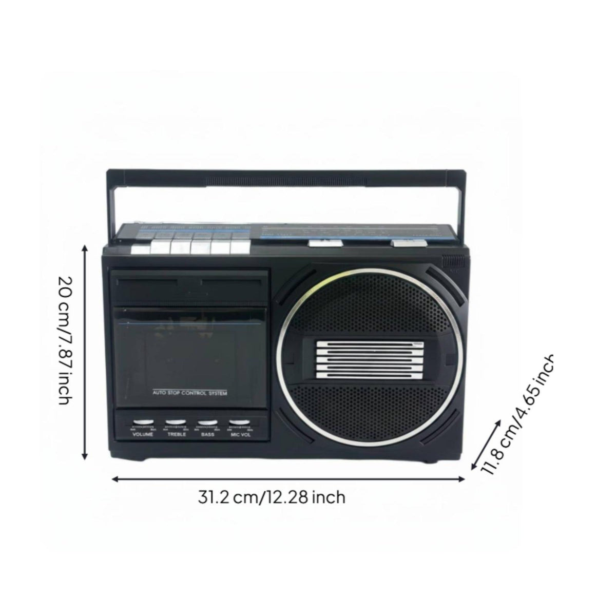 AM Frequency Modulation SW Radio Boombox Telescopic Antenna Frequency Modulation