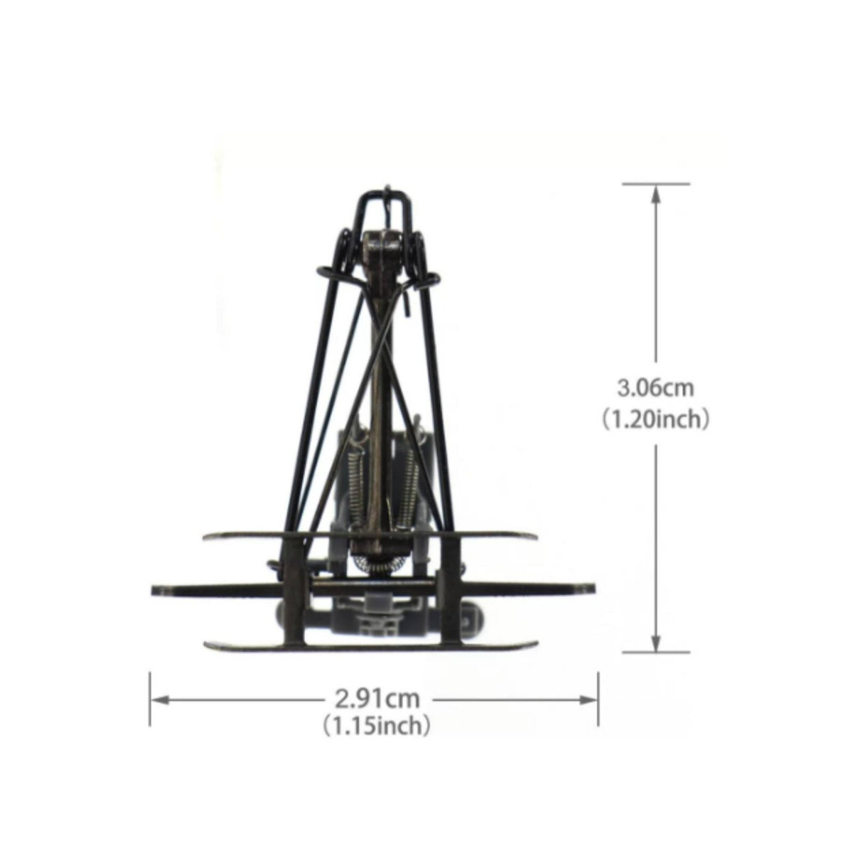 HO Scale Pantograph Metal Body Railway Part Sturdy Base for Display Scene