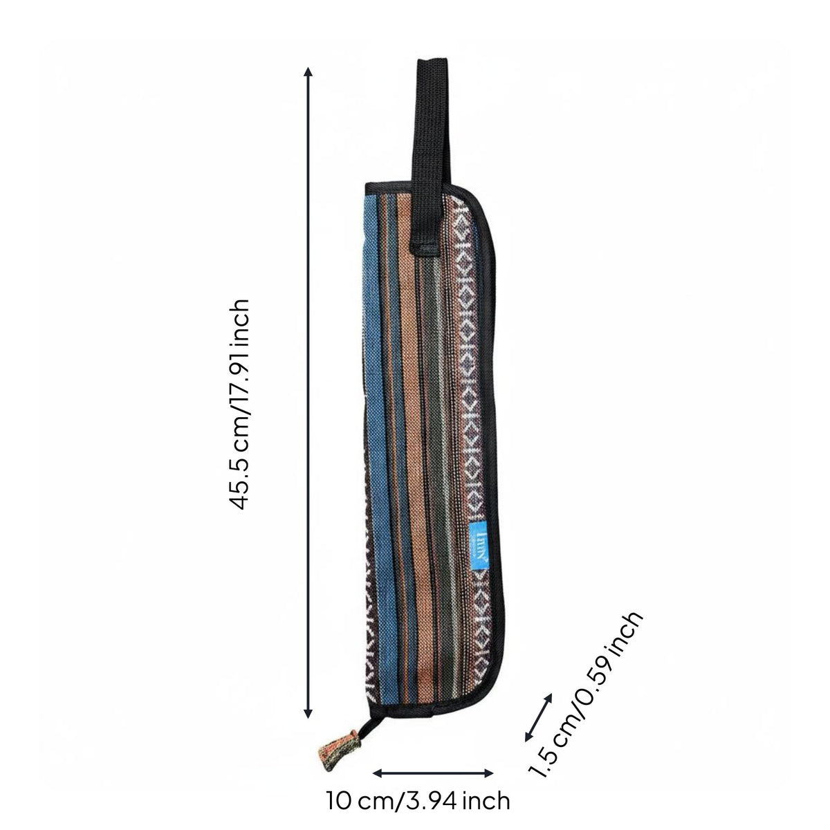 Drumstick Bag Wear-Resistant Portable Drumstick Bag Lightweight for Practice
