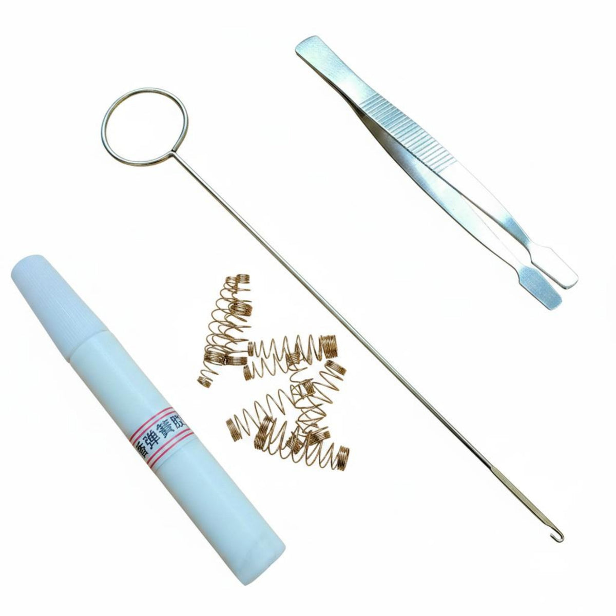 Piano Action Coil Set Rust Resistant Piano Tuning Coil Even Finish